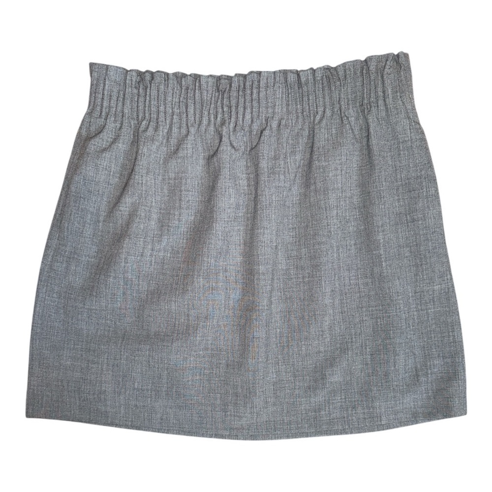 J. Crew Gray Mini Skirt Stylish and Timeless